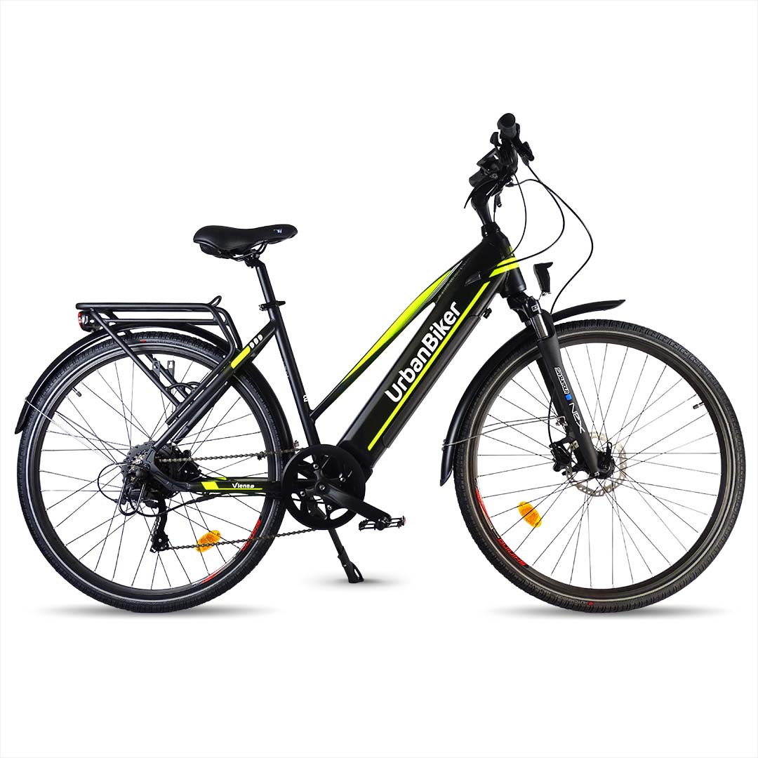 Bici Trekking Bicicletta Elettrica Da Decathlon Urbanbiker Bici