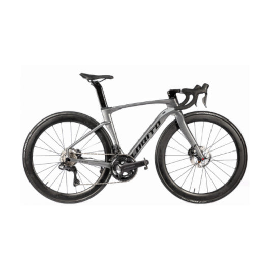 BICI DA CORSA CARBONIO RV10 GREY MATT EDITION 2X12V LOBITO ITALIA