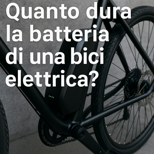 Quanto dura la batteria di una bici elettrica? Tutto quello che devi sapere su autonomia e ricarica