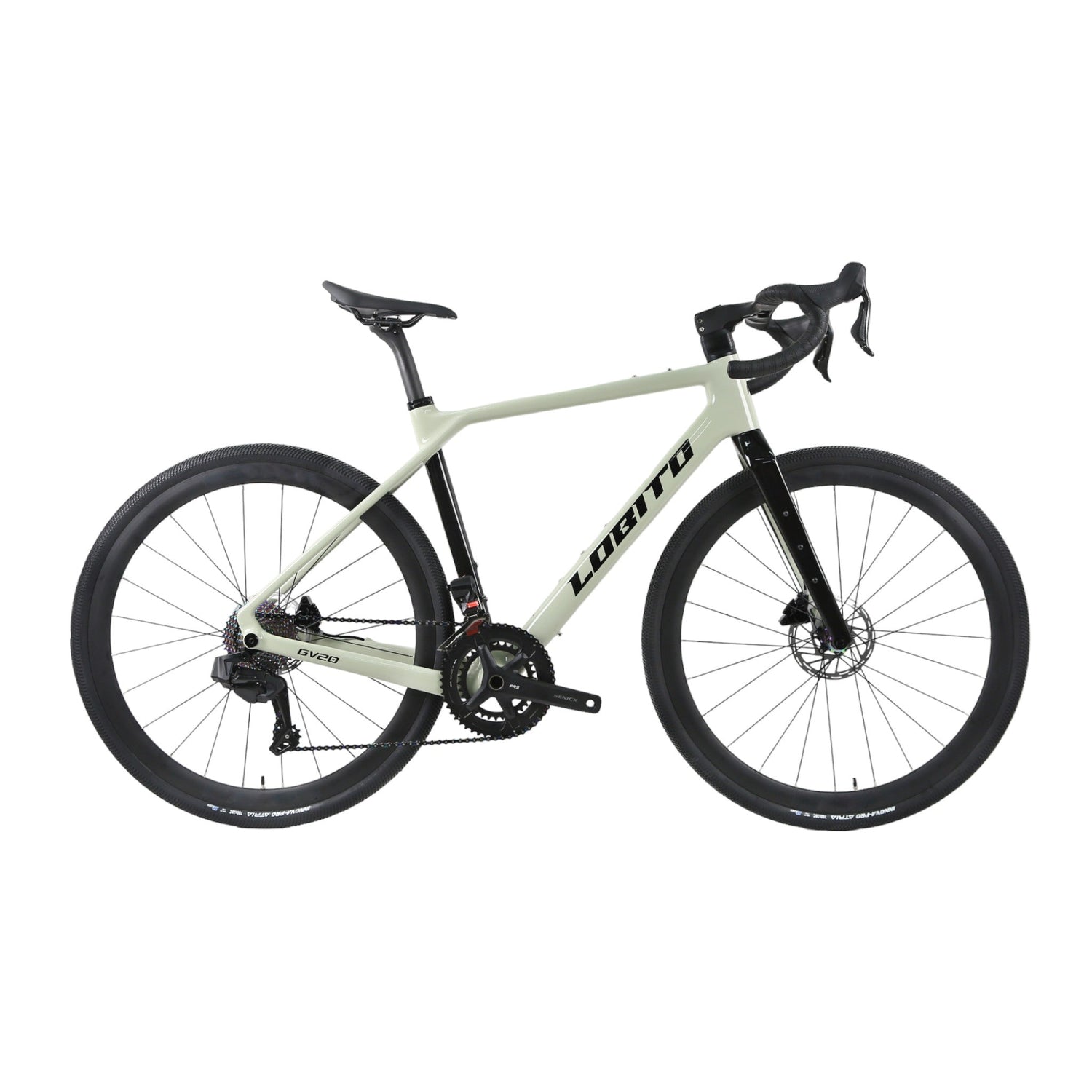 Bici gravel carbonio cambio elettronico wireless 13 velocità LOBITO GV20