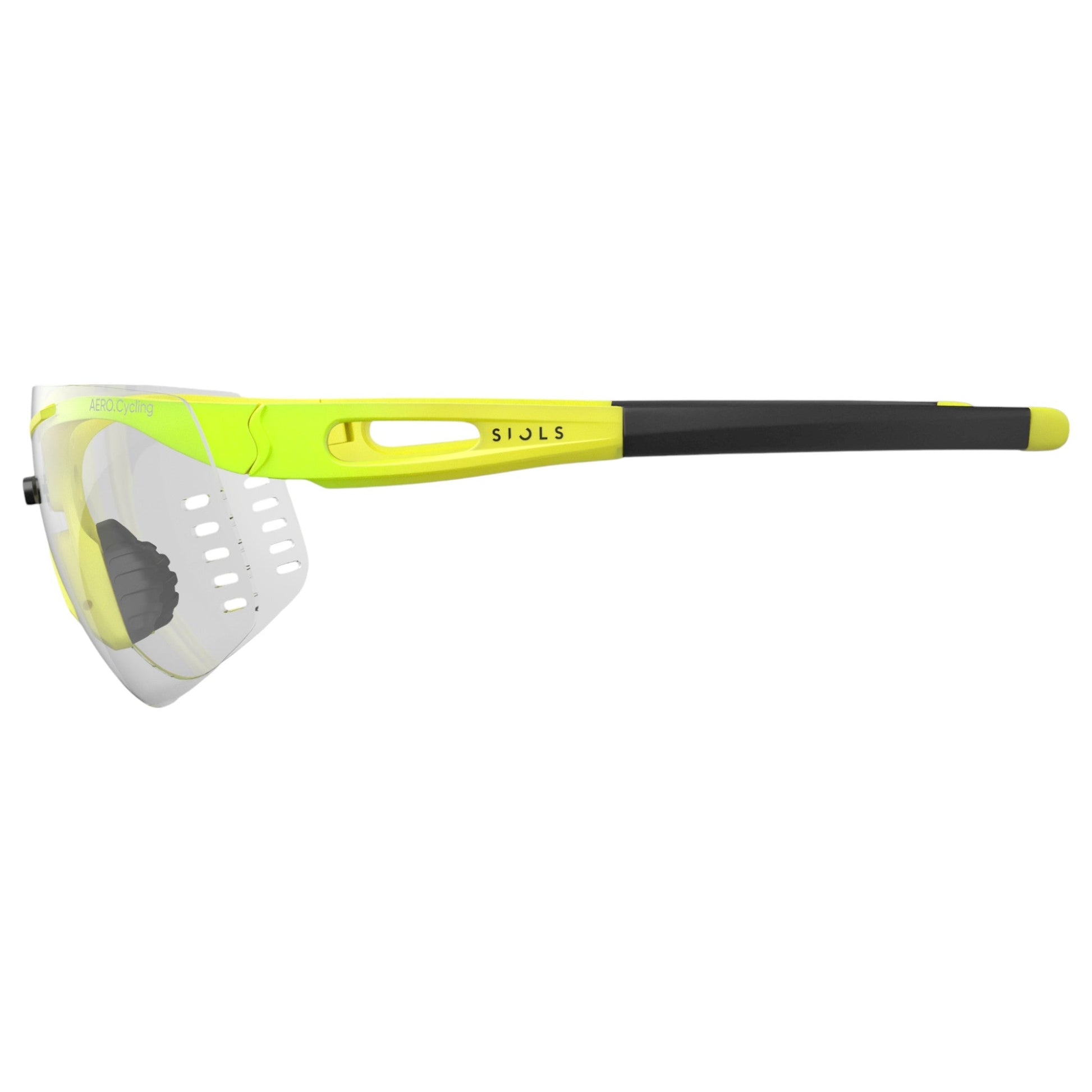 Occhiali sportivi Siols PRO | Telaio Lime, lente Kona Focus HD