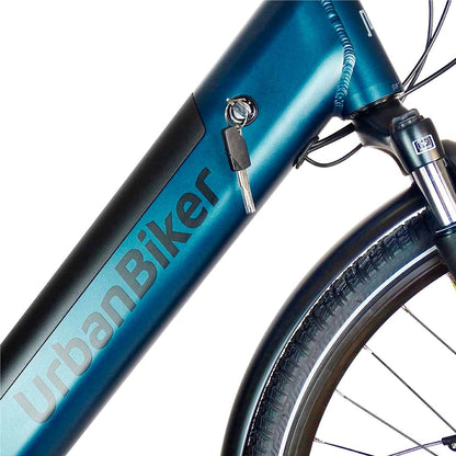 Bici Elettrica Da Citta con motore centrale e batteria integrata 