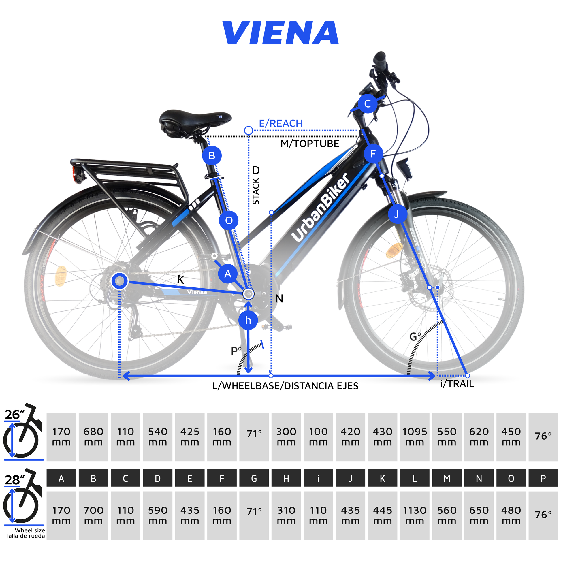 bici da trekking elettrica per donna