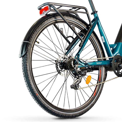 Bici Elettrica Da Citta con motore centrale e batteria integrata 