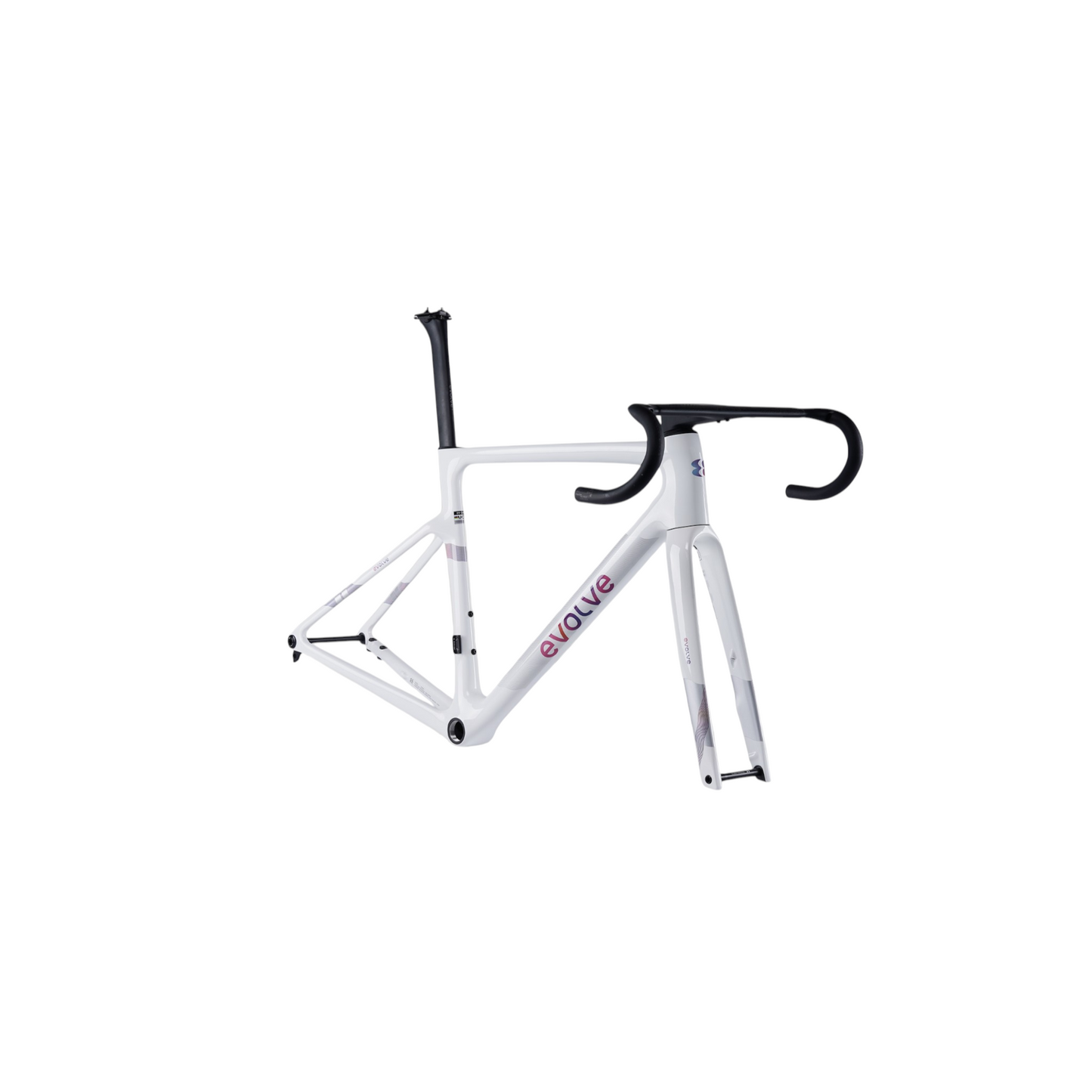 EVOLVE CIMA  "TEAM EDITION" Telaio e Manubrio carbonio 650Gr