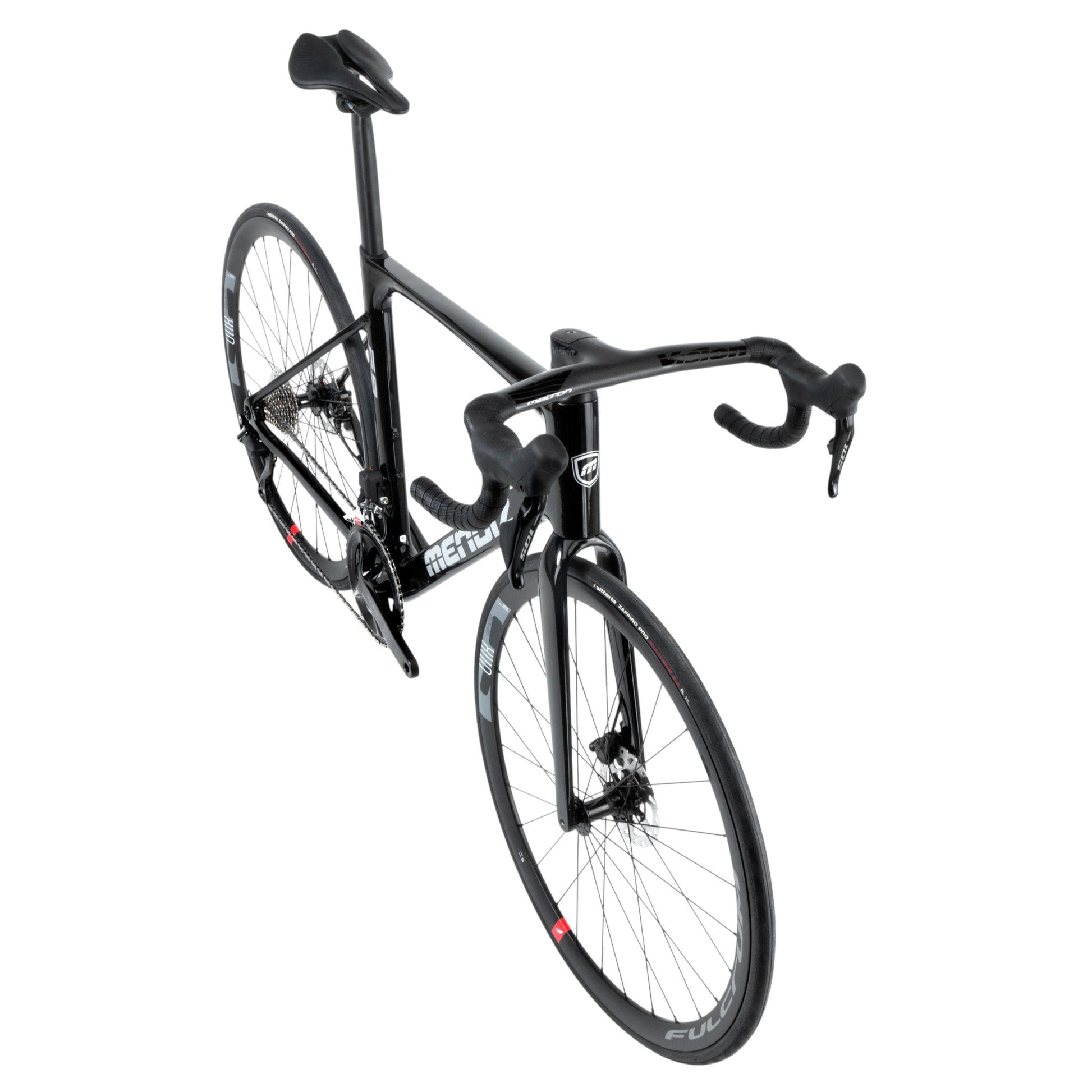 Bici da corsa Carbonio manubrio integrato 