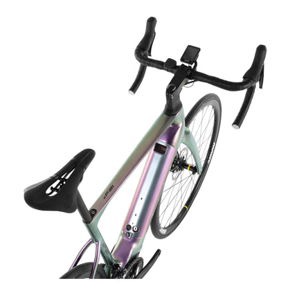 Bici elettrica da strada EF21 | Telaio carbonio, motore Polini 250W