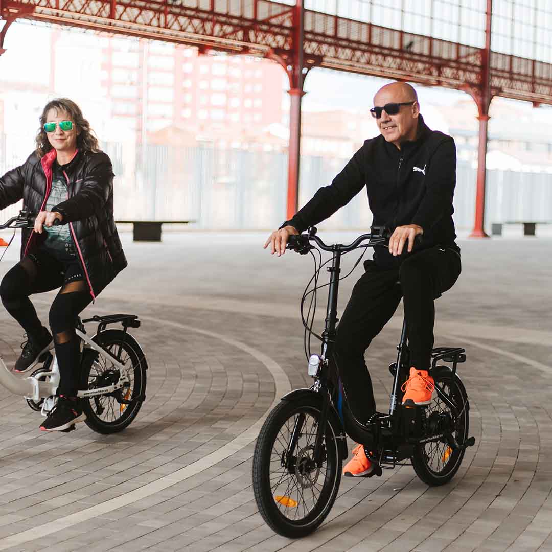 bicicletta elettrica pieghevole shimano