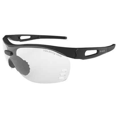 Occhiali sportivi Siols System Pro Black | Comfort e visione perfetta
