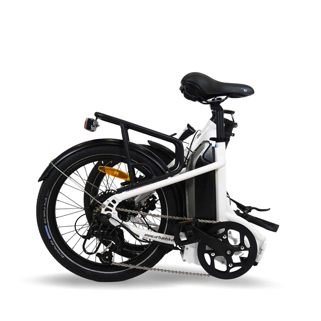 bicicletta elettrica pieghevole in 1 minuto