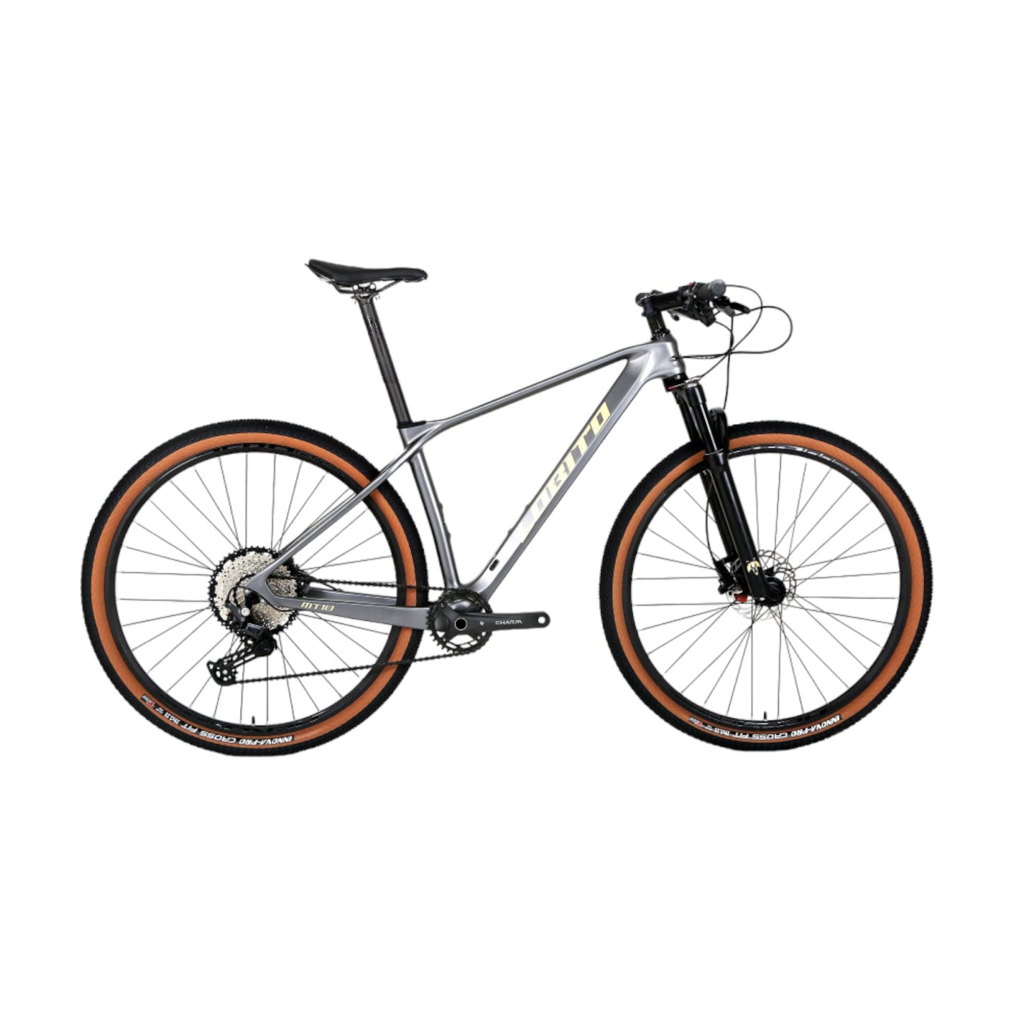 BICI MOUNTAIN BIKE CARBONIO SHIMANO DEORE