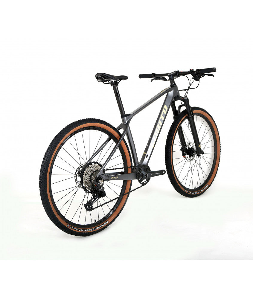 BICI MOUNTAIN BIKE CARBONIO SHIMANO DEORE