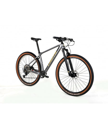 Mountain bike in carbonio 29” cambio SHIMANO DEORE 12V GREY
