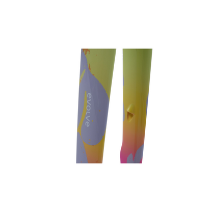EVOLVE CIMA  "TROPICAL YELLOW" Telaio e Manubrio carbonio 650Gr