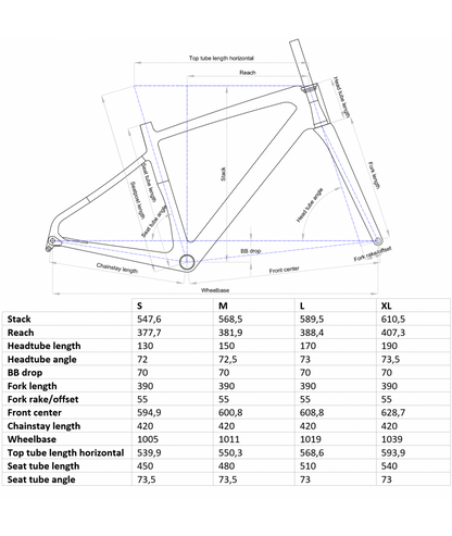 Bici gravel in carbonio cambio a  12 velocità LOBITO GV10 2024